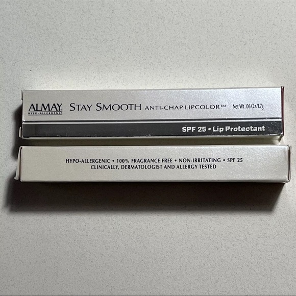 2x ALMAY Stay Smooth Anti-Chap Lipcolor with SPF 25 - Lip Protectant #23 SOFTLY - Picture 5 of 7
